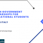 Italian Government Scholarships for International Students 2023-2024 : How to Apply?