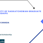 University of Saskatchewan Graduate Scholarships 2023/2024 for International Students - Study in Canada Fully Funded