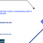 Westminster Vice-Chancellor's Scholarship 2023-2024- For Undergraduate Studies