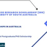 Enterprise Research Scholarship (ERS) at University of South Australia : Fully Funded Scholarship in Australia