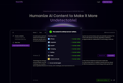 Rewritify Review How This Undetectable AI Humanizer Transforms Content 